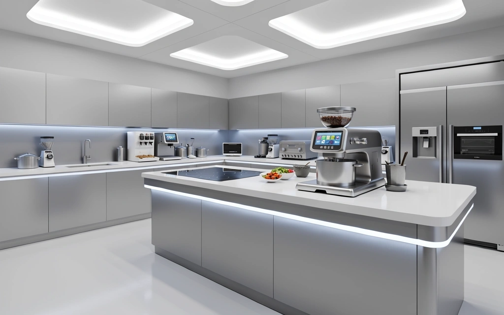 Moderne Küchentechnologie und Messinstrumente